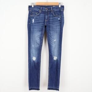 Rag & Bone Dre Boyfriend Jean Canyon Blue Size 24